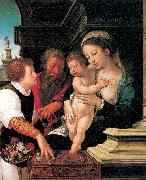 Orlandi, Deodato The Holy Family oil painting on canvas